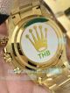 Swiss Clone THB Factory New Rolex Cosmo Daytona 4131 Green Face Yellow Gold Watch (4)_th.jpg